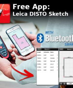 Leica DISTO D2 - free sketch app