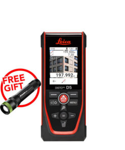 Leica DISTO D5 R - Free DISCOVERY CR42 Flashlight